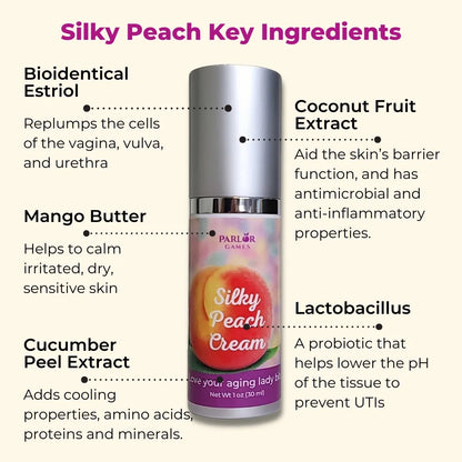 Silky Peach Cream