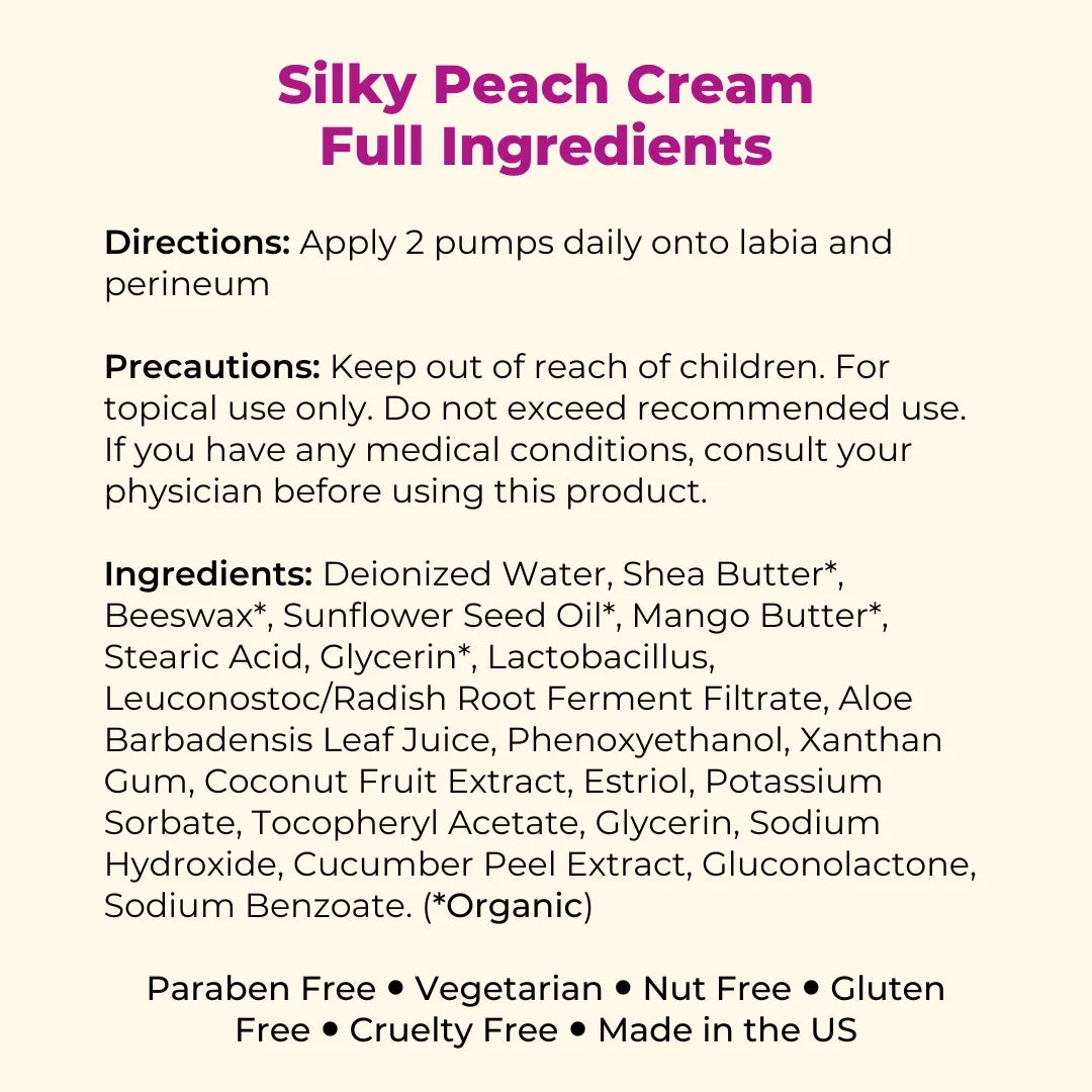 Silky Peach Cream